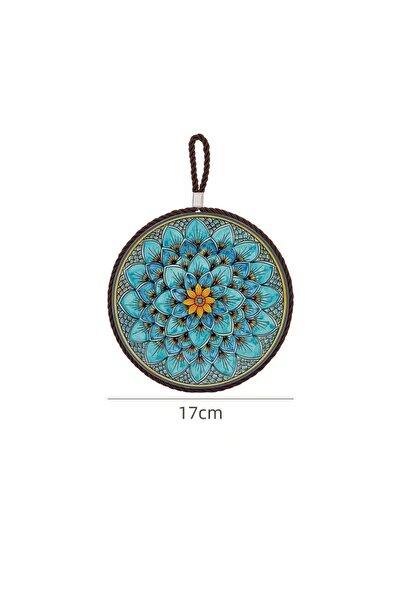 Choice1 17cm 1pc 03 Vintage Ceramic Heat Insulating Mat Heat Resistant Mat Wi...