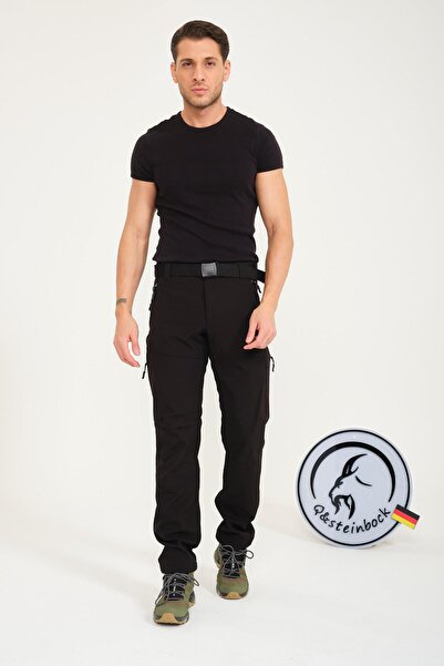 Q Steinbock Q&Steinbock Erkek Pantolon Kaunas Softshell Outdoor