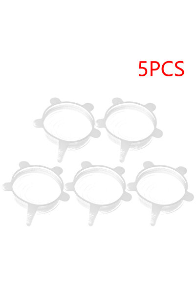 Choice 9.8cm 5pcs 1/5pcs Silicone Preservation Cover Reusable Airtight Food U...