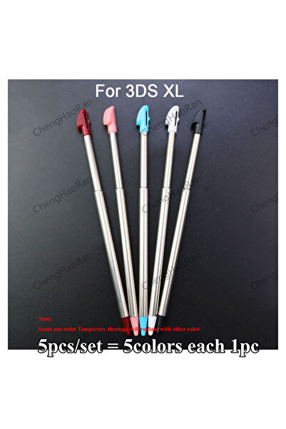 Choice 5 color for 3dsxl 1Set 5-12pcs Plastic/Metal Touch Screen Stylus Pen Game Console Pen for NDSL NDSi