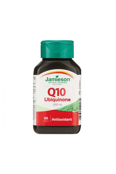 Jamieson Q10 Ubiquinone 250 mg Antioxidant 30 Capsules