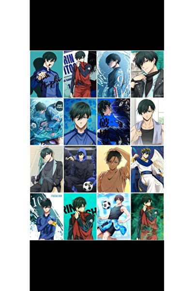 OWLBAG COMPANY Σετ φωτογραφικών καρτών OWL BAG blue lock με σχέδιο 16 τεμαχίω...