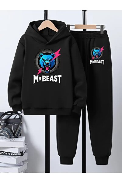 Cevval Παιδικό φούτερ με κουκούλα και φούτερ με στάμπα 3 νήματα με ανάλαφρο χρώμα για το φθινόπωρο/το χειμώνα