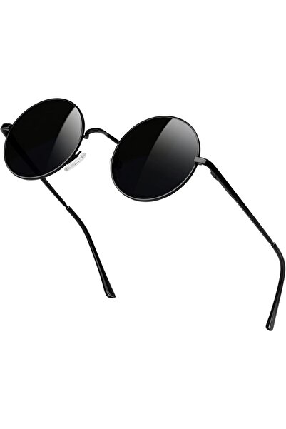 genernic نظارات شمسية مستديرة بولاريسيد من KANASTAL للسيدات والرجال