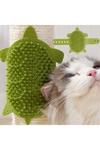 Choice مشط تدليك لإزالة شعر القطط فرشاة فرك وخدش القطط العناية بالحيوانات الأ...