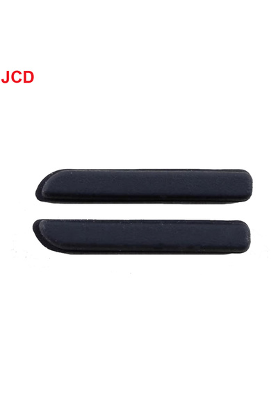 JCD black Replacement Silicone Pad Button For 3DS Game Console Upper Top LCD Screen Front Rubber Fee