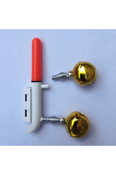 Choice قضيب صيد إلكتروني أحمر 1PC برأسيين على شكل جرس قضيب مضيء قضيب فلاش LED...