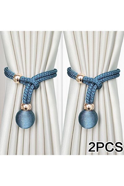 Choice ليك بلو 2 قطعة من ربطات الستائر الفرنسية عالية الجودة القابلة للتعديل،...