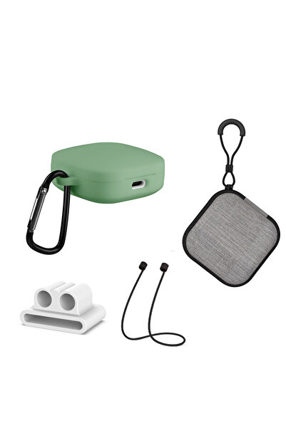 Choice جراب سيليكون ناعم 4 في 1 لسماعات Redmi Buds 6 Active اللاسلكية بتقنية ...