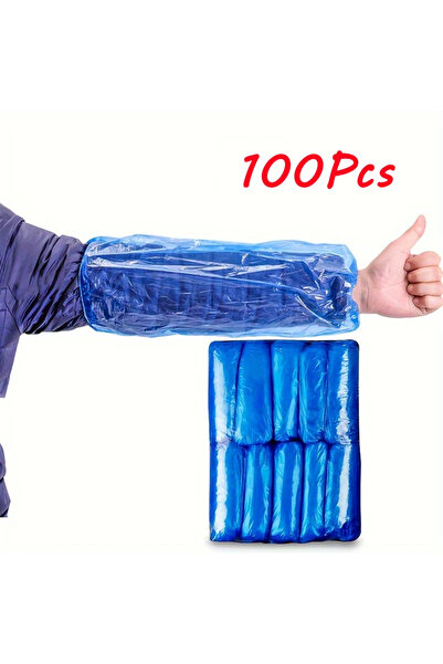 Choice blue 100pcs Disposable Sleeves Waterproof And Oil-Proof Arm Protection...