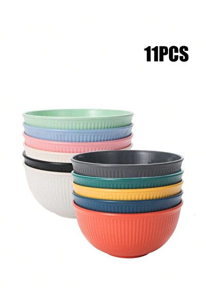 Choice 11 قطعة 4/11 قطعة وعاء بلاستيكي، قابل لإعادة الاستخدام ومتين، مناسب لم...