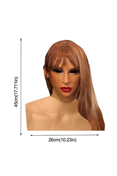 Choice multicolor Another Me Mask(Without Hair), Youth Skin Holiday Funny Mask Super Soft Adult Mask, Suita