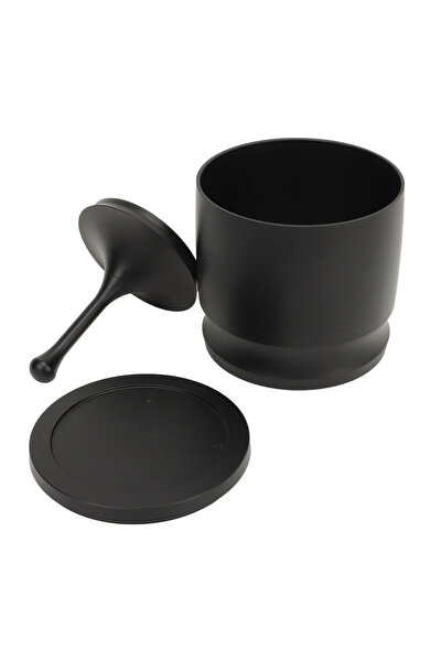 Choice1 black 58mm Dosing Rings Press Aluminum Alloy Anti Flying Coffee Powde...