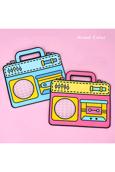 Choice 26x24 سم 50 قطعة مختلطة 20/50 قطعة نمط راديو ريترو حقيبة وجبات خفيفة ز...