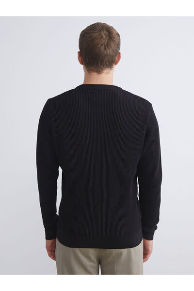 LC Waikiki Sparkling Selections from Shining Store | Crew Neck Men's Knitwear Sweater