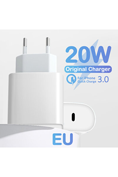 Choice EU PD 20W Charger PD 20W Fast Charger For iPhone 16 14 13 12 11 15 Pro...