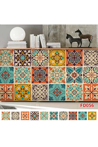 Choice 15 سم × 15 سم × 10 قطع FD056 10 قطع/مجموعة بلاط صلب بلوري على طراز مان...