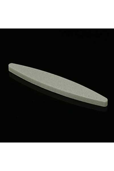 Choice As Shown random color One Piece 240 Grit Alumina Ship Type Oval Whetstone Household Kitchen Outdoor