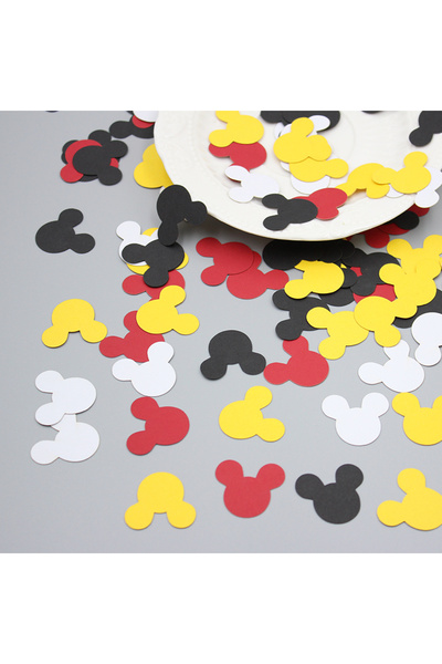 Choice 100 قطعة من قصاصات الورق الملونة لعيد ميلاد الطفل - زينة عيد ميلاد الط...