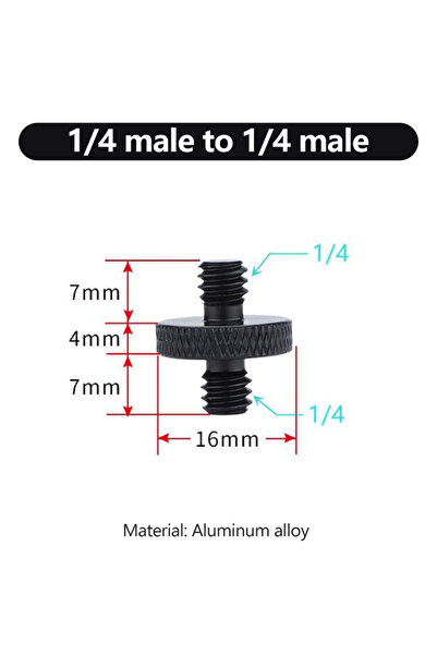 Choice A6-1PCS 1/4 إلى 3/8 M5 M6 M8 محول لولبي من ذكر إلى أنثى محول تثبيت لول...