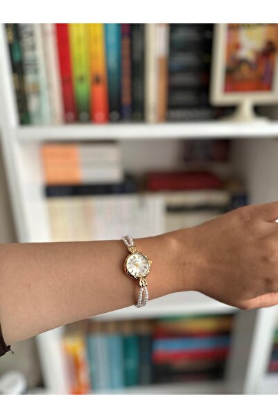 shop incili yuvarlak minimal kasa kol saati