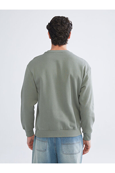 LC Waikiki Ποιοτικά ανταλλακτικά από το Çelebi Store |   Ανδρικό φούτερ με λαιμόκοψη