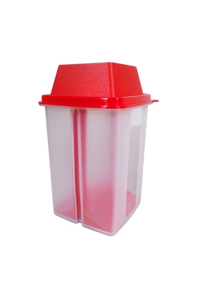 Choice Red Reusable Pickle Jars - BPA Free Pickles Container with Strainer for Mess-Free Storage of Condime