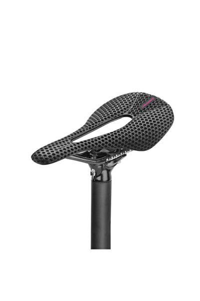 Cin Flamme Rouge Bicycle Saddle - 3D Carbon, 140 mm | Ginepro Ultra Light