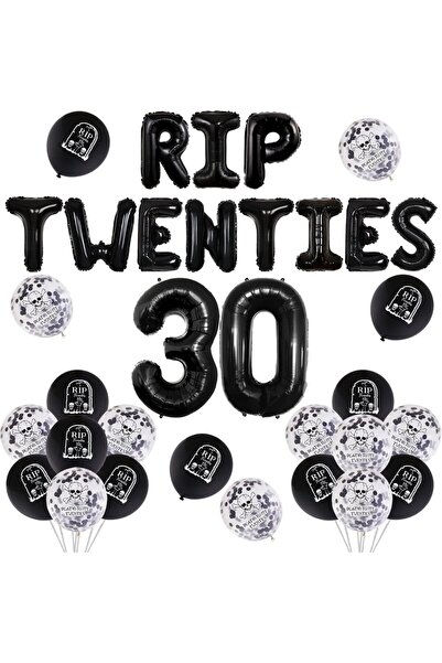 Choice ديكورات أخرى سوداء من Blcak Rip Twenties للنساء والرجال، Rip To My 20s...
