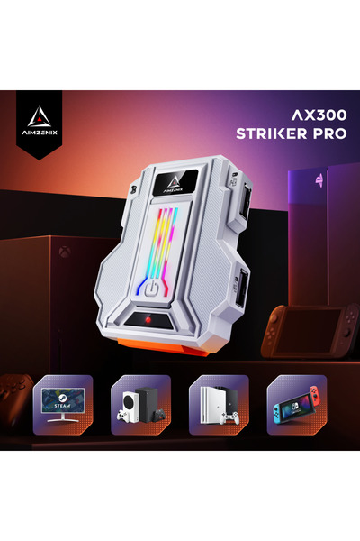 Choice STRIKER PRO AX300 STRIKER PRO AX300 K&M Game Adapter for PS4, PS3, ONE,X360, XSS, XSX, N-Switch, Sup