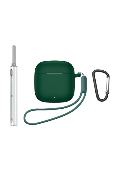 Choice علبة سماعات لاسلكية FreeBuds SE2 SE3 4 مع مجموعة تنظيف، لون موحد