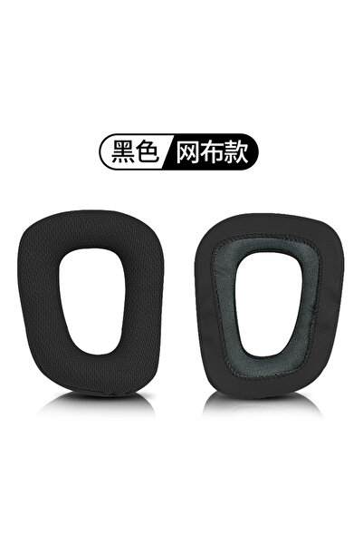 Choice قماش شبكي أسود Ivinxy وسادات أذن وسادة غطاء موف لوجيتك G331 G332 G432 ...