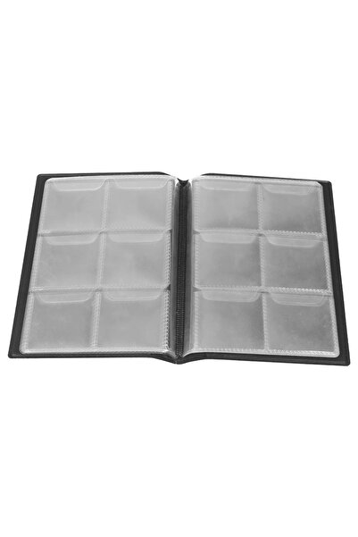 Choice ألبوم مجموعة عملات تذكارية من الجلد الصناعي مقاس 15×11 سم، 60 جيبًا، ل...