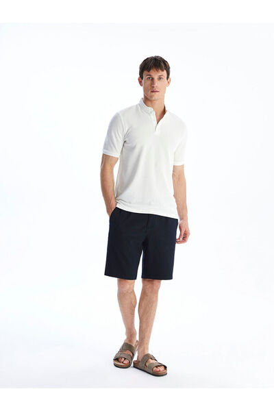 LC Waikiki Navy Blue Standard Fit Men's Shorts