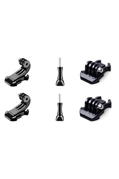 Choice مجموعة 6 قطع من محول حامل ثلاثي القوائم بمشبك J-Hook لكاميرات Go Pro H...