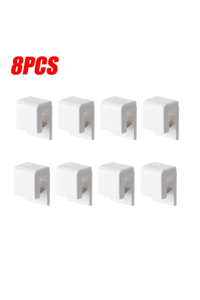 Choice 8 قطع 2-12 قطعة حامل معجون أسنان بدون ثقب حامل غسول الوجه متعدد الوظائف مثبت على حائط الحمام