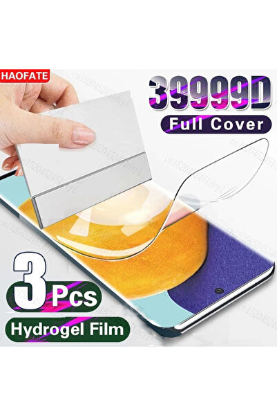 Choice1 فيلم هيدروجيل 3 قطع لهاتف A8 2018، واقي شاشة 3 قطع لهاتف A9، A8، A7، ...