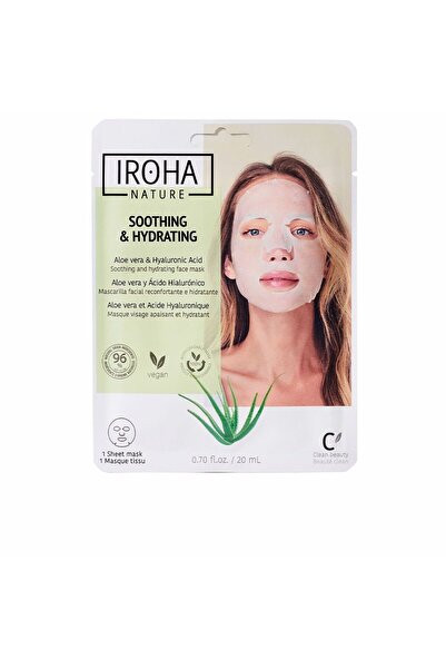 Iroha Tissue Mask Moisturizing Aloe + Green Tea + Ginseng + Ha