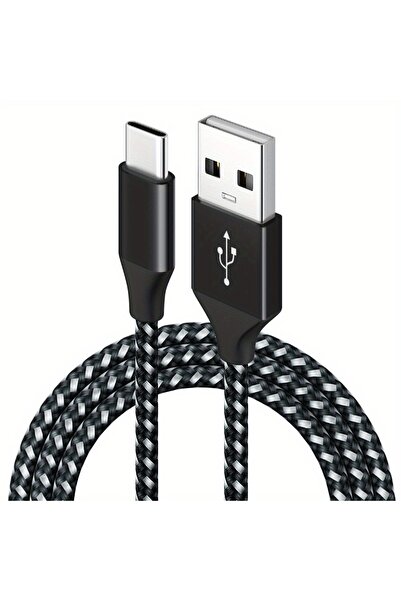Choice كابل USB A إلى USB C أسود بطول 1 متر وسعة 1 أمبير للشحن السريع كابل شح...