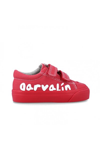Garvalin plátěné tenisky pro děti, červené (velikost: 24)