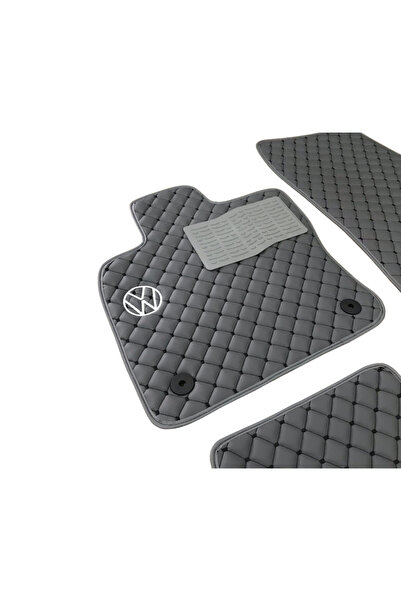 Volkswagen Oto Halı Paspas T-Roc (A11) 2017–2025 Uyumlu R Line Sport Kaymaz &...