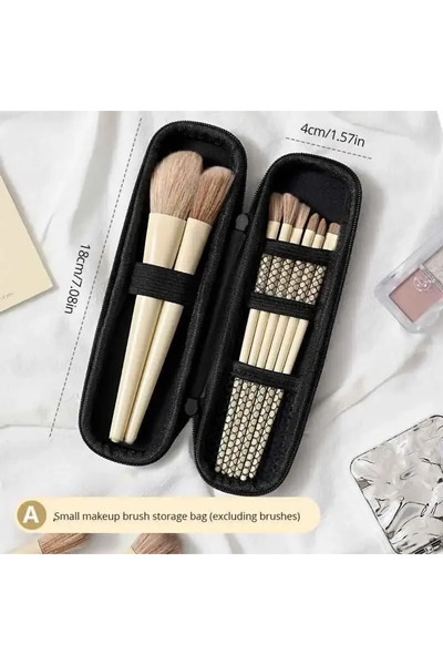 Choice 1 قطعة حقيبة تخزين صغيرة لفرش المكياج، دلو تخزين محمول، حقيبة تخزين لل...