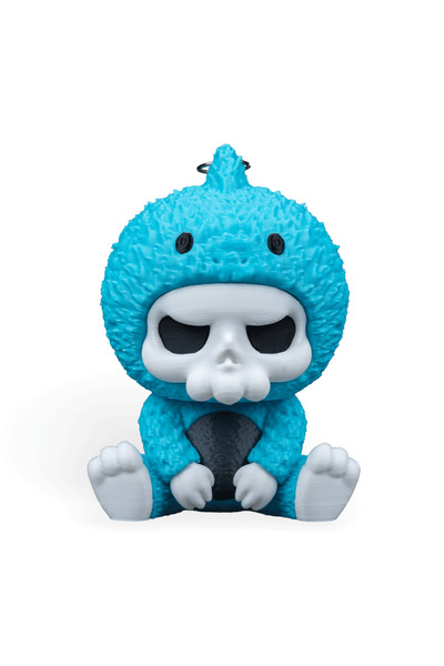 Figmentra Colecția Skubbies - Breloc drăguț cu figură imprimată 3D 10 CM