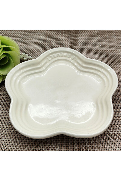 Choice White 1PC 5.5inch Plum Blossom Small Plate Sauce Plates French Cool Co...
