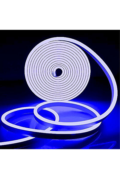 Choice 5 م أزرق 5 م 12 فولت LED شريط إضاءة نيون خارجي مقاوم للماء مصباح نيون ...