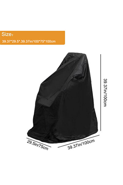 Choice أسود - غطاء كرسي متحرك كهربائي شديد التحمل ومقاوم للماء والغبار - يقي ...