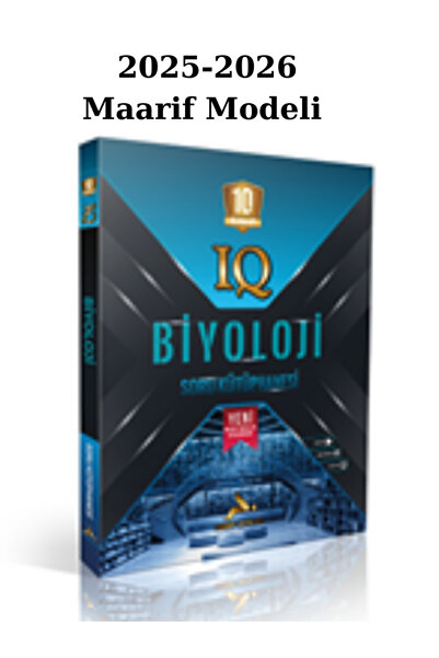 paraf yayınları Paraf 10. Sınıf Biyoloji Iq Soru Kütüphanesi 2025/26 Maarif M...