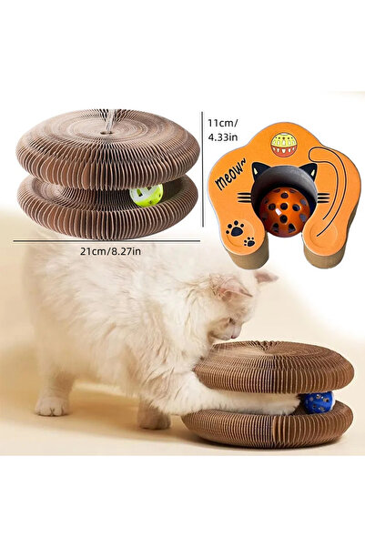 Choice 2 لعبة قطط قابلة للتحويل Kitty Kurlz مقاومة للتآكل لوح خدش قطط مقاوم ل...