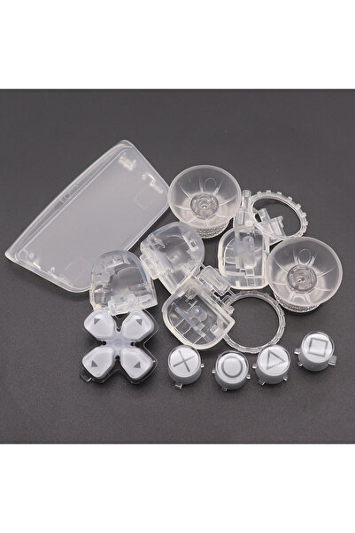 Choice N13 1 set FOR PS5V3 3.0 Controller L1 R1 L2 R2 Replacement Joystick Cover Kit PS5-BDM 030 Clear Colo