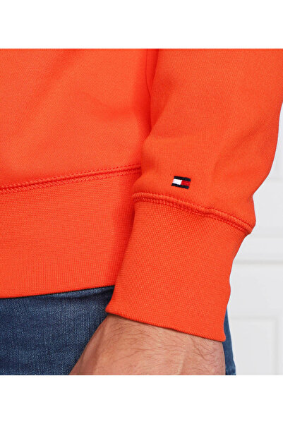 Tommy Hilfiger Plus "".Tommyhilfiger Cotton Regular Fit Crew Neck Logo Men's Sweatshirt